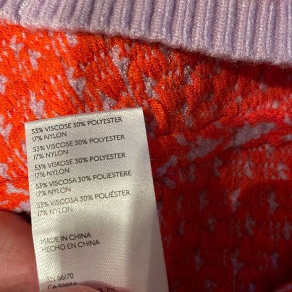 NWT Anthropologie Maeve Color-blocked knit set size M - Picture 11 of 14